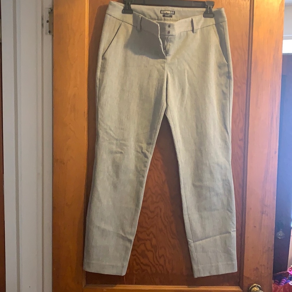 Express columnist pant grey